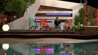 I think Liv is a bit worried - Love Island