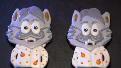 I think making the big eyes
really captured the cuteness. - Halloween Cookie Challenge