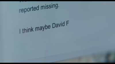 I think maybe David Ferguson killed him. - Behind Her Eyes
