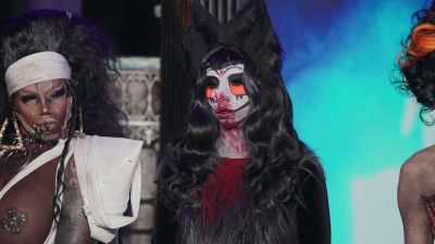 I think maybe it was just
the silhouette looked quiet, - The Boulet Brothers' Dragula: Titans
