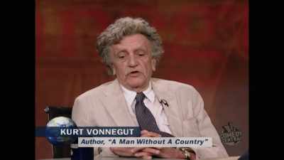 - and I think —
- [person laughs] - Kurt Vonnegut: Unstuck in Time