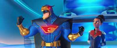 I think you mean this ain't
your daddy's Blue Falcon. - Scoob!