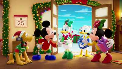 I think you mean,
"Very festive." - Mickey and the Very Many Christmases