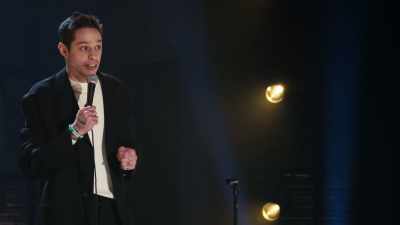 I think he might have lost his eye
in, like, a war or something like that." - Pete Davidson: Alive from New York