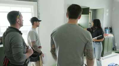 I think moving
the refrigerator away
from that window, - Down Home Fab