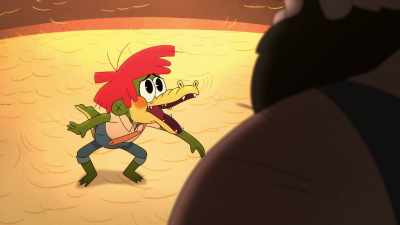 I think we need to call a…
maybe a barber, I guess? - Arlo the Alligator Boy