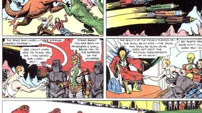 I think if Nick roeg
had done flash Gordon - In Search of Tomorrow