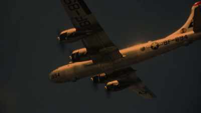 I think on that evening, at
that time, at that altitude, - The Pacific War in Color