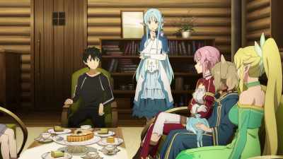 I think only we were familiar
with that boss's attack patterns. - Sword Art Online: The Movie – Ordinal Scale