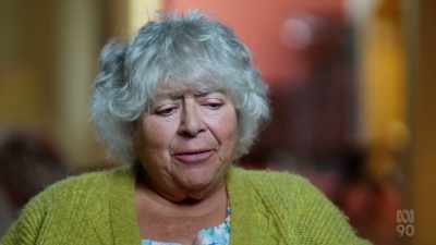 I think people find
old age uncomfortable, - Miriam Margolyes: Australia Unmasked