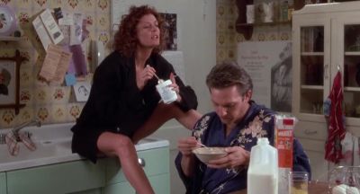 I think probably with my love for four legged creatures - Bull Durham