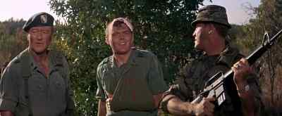 I think Puff broke their back. - The Green Berets