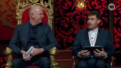 I think it really stretched
the definition of 'moral
support'. - Taskmaster