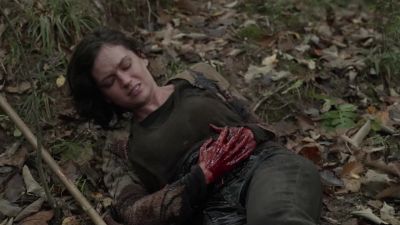I think she saw Hershel. - The Walking Dead