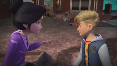 - I think you saw something down there.
- [Tom shushing] - Dragons: The Nine Realms