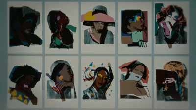 I think that series
of paintings is so painterly - The Andy Warhol Diaries