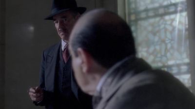 I think she's lying. - Agatha Christie's Poirot