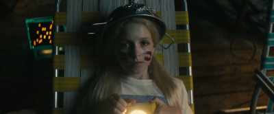 I think she's stars
and comets and meteors. - Troop Zero