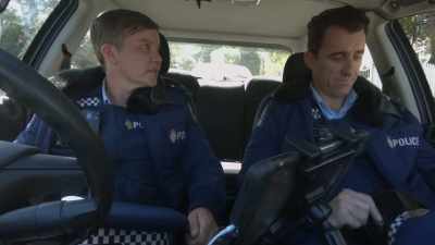 I think we should get
out the car and go. - Wellington Paranormal