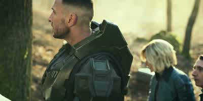 I think we should head back to the ship, and we can analyze the drawings there. - Halo