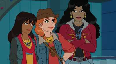 I think we should've asked
to stay and check out the place - Marvel Rising: Secret Warriors