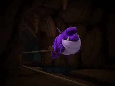 I think something's got me.
Go on without me. Save yourselves. - Dragons: Rescue Riders
