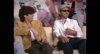 I think his songs
and my singing - The Sparks Brothers