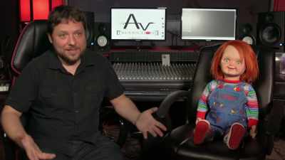 - I think that as a kid too,
you hate crying on camera, - Living with Chucky