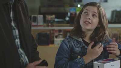 I think that, uh, it's hers
that's broken, - Kidding