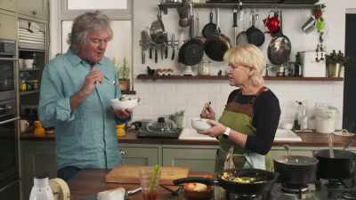 I think that's better
for not having milk - James May: Oh Cook!