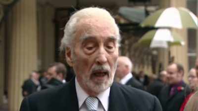 I think that's the
most challenging - The Life and Deaths of Christopher Lee