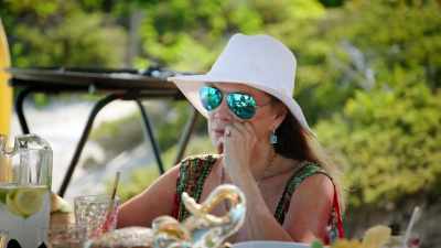 I think that's
what she does now. - The Real Housewives Ultimate Girls Trip
