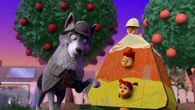 I think the Candy Corn Squad
can handle it from here, - The Chicken Squad