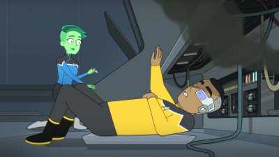 I think the Cerritos smells like - Star Trek: Lower Decks