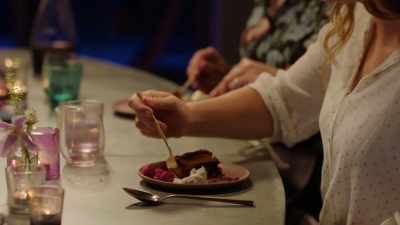 I think the cream
really makes it. Yeah. - Nigella: At My Table