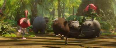I think the earth's
cracking in two! - The Jungle Bunch