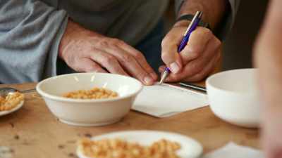 I think the first bean counter
is ready to declare. - James May and the Dull Men