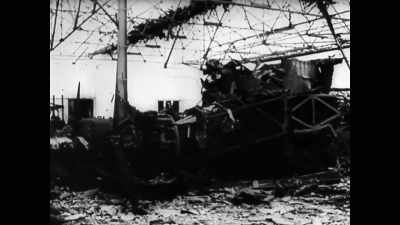I think the German bombing tactics - The Buildings That Fought Hitler