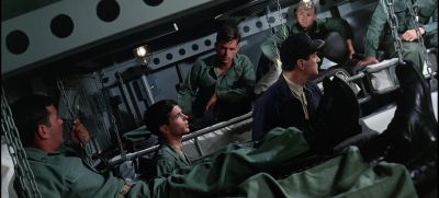 I think the men were wondering sir if they could smoke down here - Ice Station Zebra