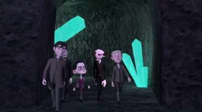 I think The Necronomicon
could be a key - Howard Lovecraft and the Kingdom of Madness