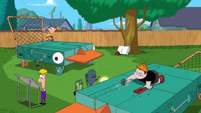 I think the tail is all set - Phineas and Ferb the Movie: Across the 2nd Dimension