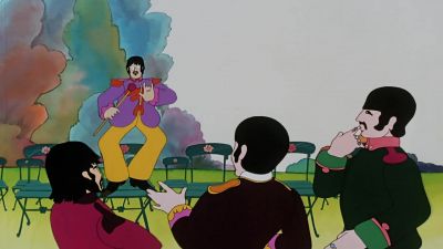 I think the theory put forward by Einstein could well be applied here - Yellow Submarine