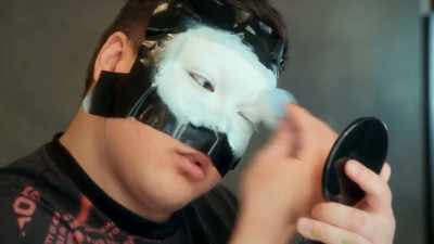 I think the thing about tape is, - Glow Up: Britain's Next Make-Up Star