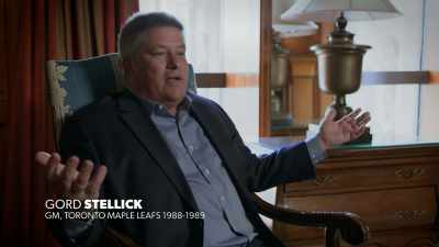 I think there was a second
childhood element - Offside: The Harold Ballard Story