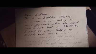 I think there probably is
a Zodiac still out there - This Is the Zodiac Speaking
