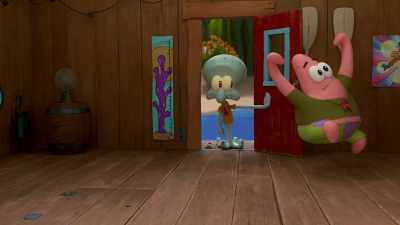 I think there's a way out of here! - SpongeBob SquarePants Presents The Tidal Zone