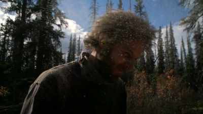 I think there's enough sawdust
on my dog and I to completely - Life Below Zero: Next Generation