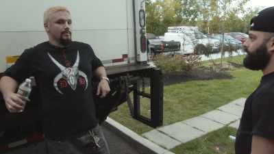 - I think they
have a big ladder, - The Wrestlers