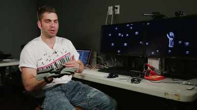 I think this
is the coolest looking glove... - The Power of Glove