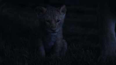 I think those hyenas
were even scareder. - The Lion King